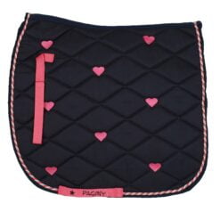 Pagony zadeldek Hearts donkerblauw