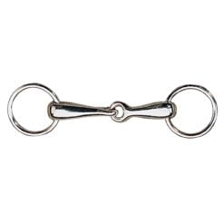 Shetland bitje ijzervernikkeld grijs