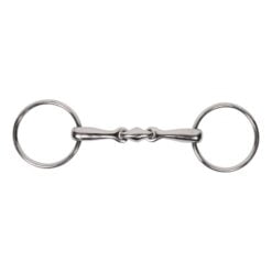 Pagony dubbel gebroken watertrens 14mm zilver