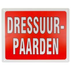 Trailerbord dressuurpaarden Trailerbord dressuurpaarden