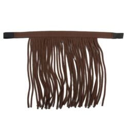 Pagony vliegenfrontriem nylon bruin