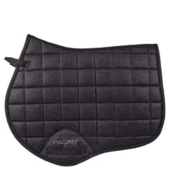 Pagony Work Glitter Zadeldek zwart