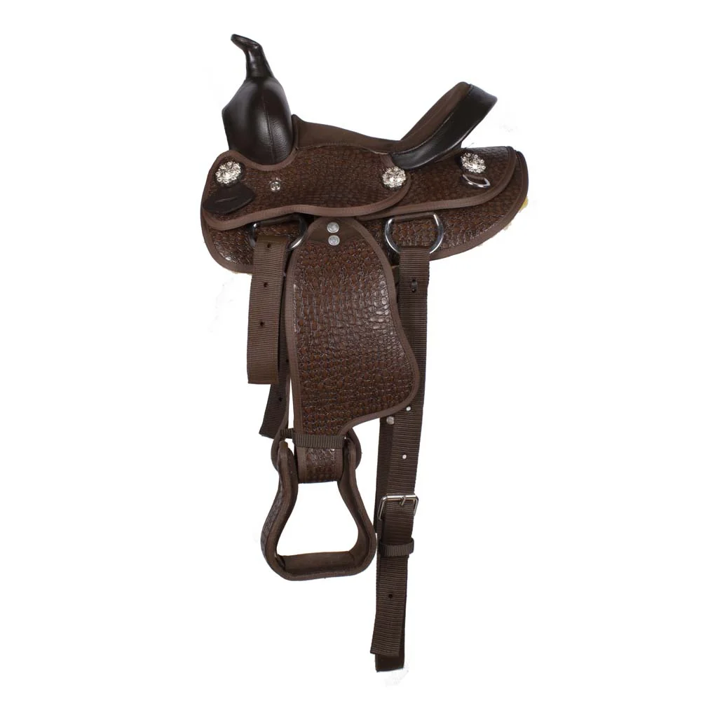 Pagony Bison Westernzadel bruin
