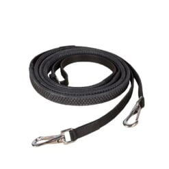 Rossner Clip Teugel rubber zwart