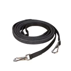 Rossner Clip Teugel rubber zwart