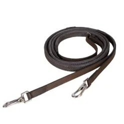 Rossner Clip Teugel rubber bruin