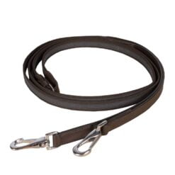 Rossner Clip teugel antislip bruin