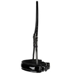 Rossner Wide lakneusriem zwart