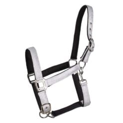 Pagony halster shimmer zilver