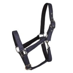 Pagony halster shimmer blauw