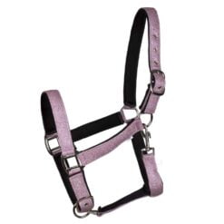 Pagony halster shimmer roze