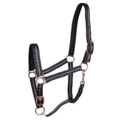 Pagony Lurex halster blauw