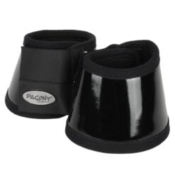 Pagony Lak springschoenen zwart